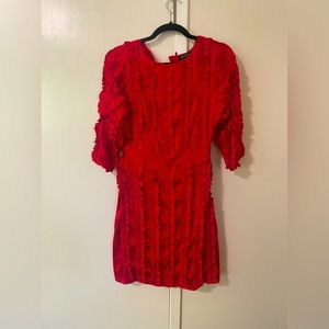 Samshek red dress